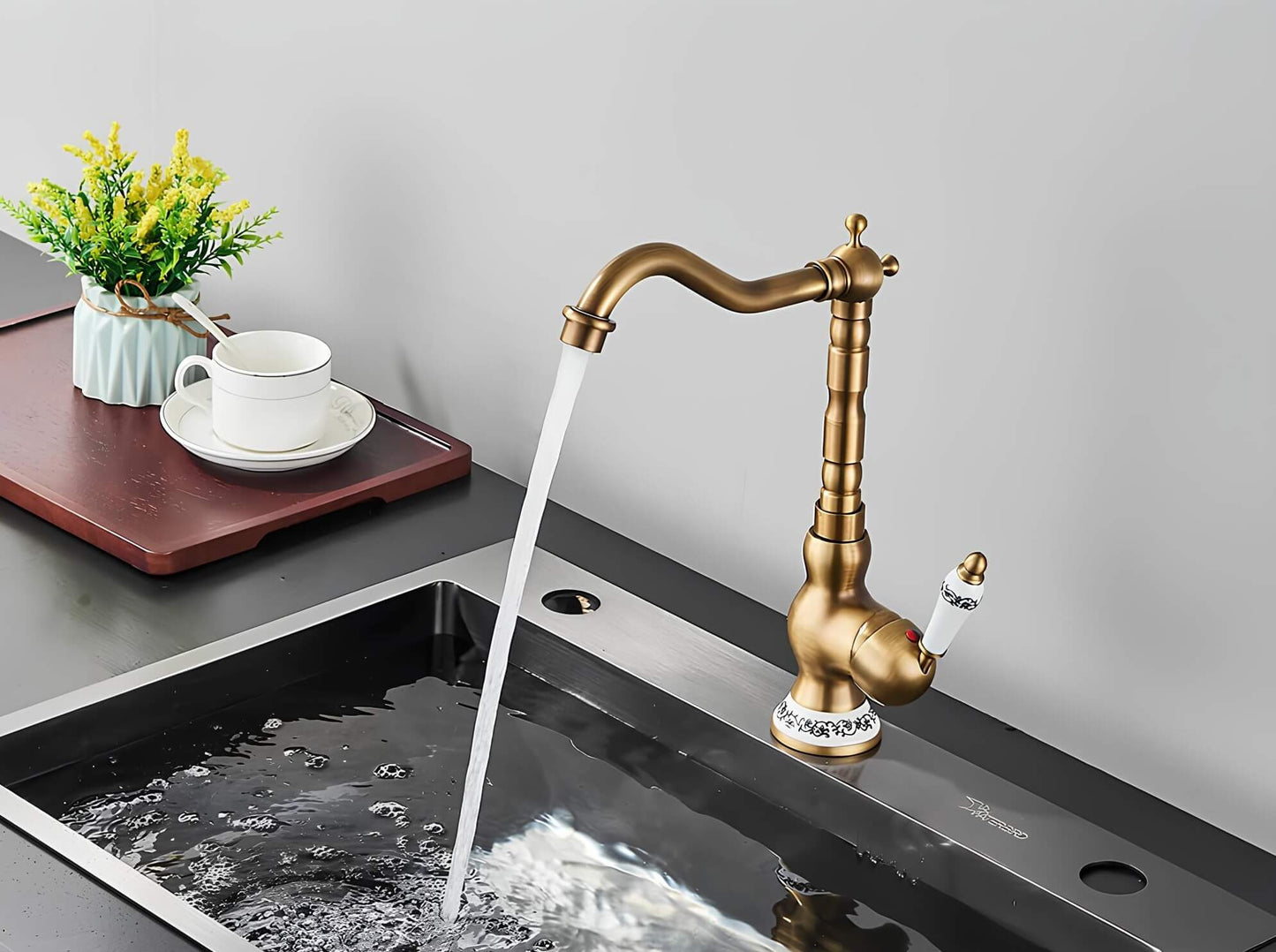 Robinet lavabo Style Rétro