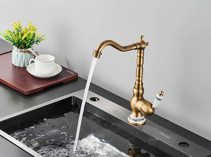 Robinet lavabo Style Rétro