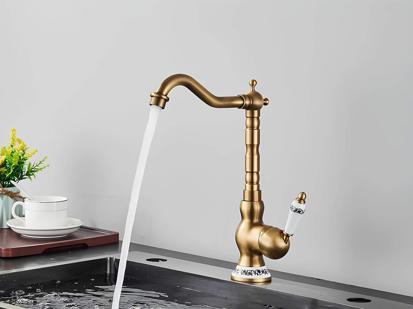 Robinet lavabo Style Rétro