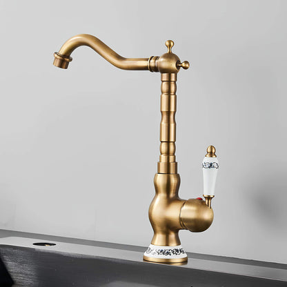 Robinet lavabo Style Rétro