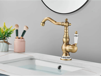 Robinet lavabo Style Rétro