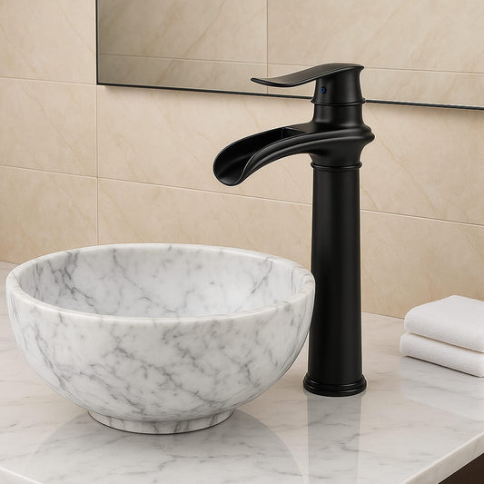 Robinet vasque cascade - Style antique
