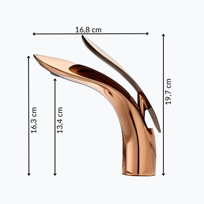 Robinet vasque - design "Requin"